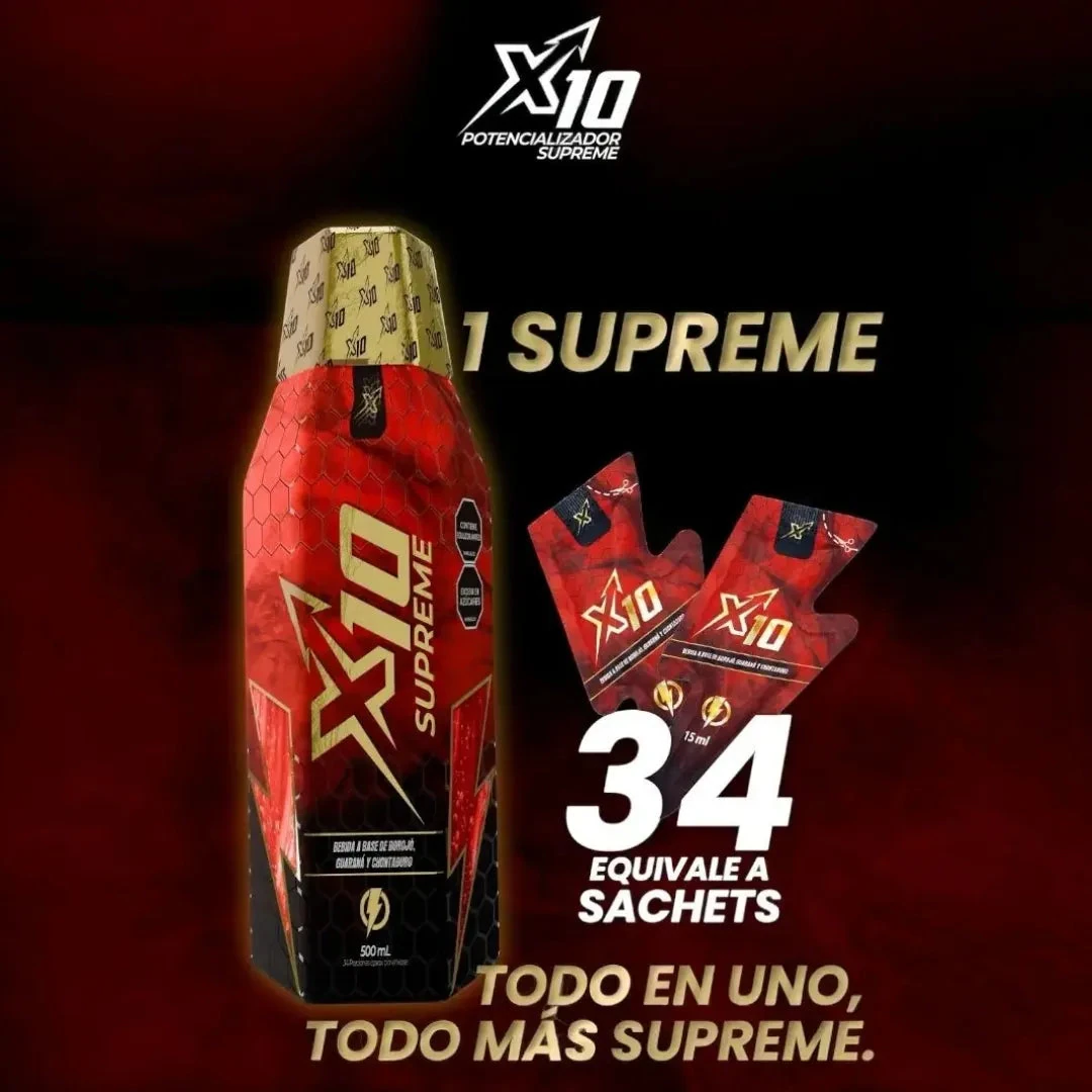 Tarro de X10 Supreme