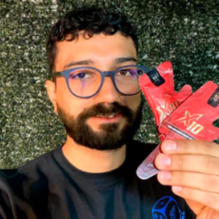 Pareja de clientes en una reseña de X10